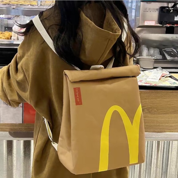 McDonald’s bag backpack novelty - Picture 2 of 2